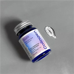 Гель-сыворотка коллагеновая для лица и кожи вокруг глаз Collagen - Зеленая коробка фото 2