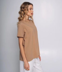 Футболка #1S600, какао