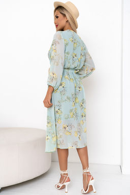 Платье Мила (мята/желтый) Р11-1207/4 - Николь фото 7