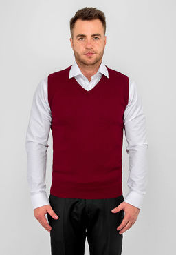 Жилет мужской CASINO c125-бордовый  фото 7