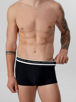 Цена за 2 штуки! Трусы боксеры мужские черные - Mark formelle фото 3