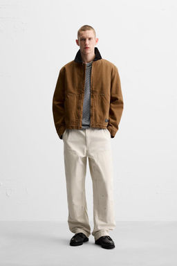 SPLATTER CARPENTER POCKET TROUSERS