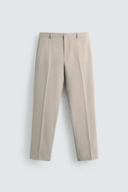 SLIM FIT SUIT TROUSERS - Zara фото 6