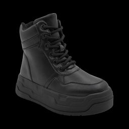 Ботинки на меху Q822-1 черные