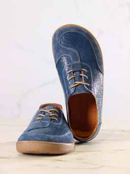 Кеды EDART 188.natabr.Синий наплак+синяя замша - Ed'art фото 9