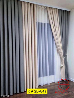 Шторы и тюль блекаут комбинированные