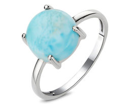 Кольцо, ларимар, СПН4119