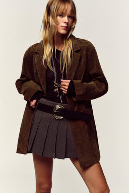 PLEATED SKORT WITH BELT - Zara фото 2