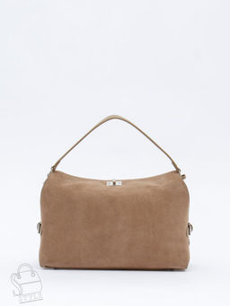 Сумка женская кожаная 1026LF sand Polina&Eiterou