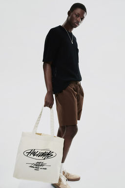 Pantalon corto de algodon Regular Fit