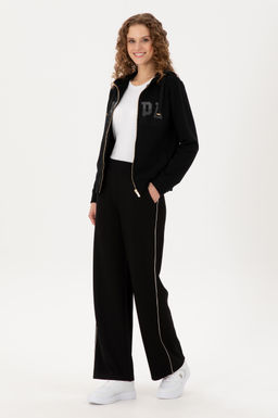 Женская черная базовая толстовка с капюшоном Неожиданная скидка в корзине - U.s. polo assn фото 4