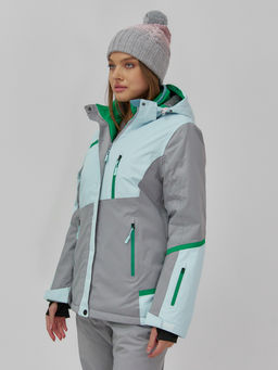 Горнолыжный костюм женский зимний голубого цвета 0709_1Gl - Chunmai фото 13