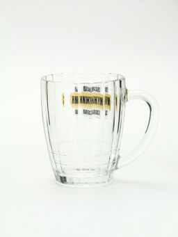 Кружка стеклянная пивная Мужик, 500 мл