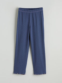 Beli Lastikli K?z ?ocuk Pijama Alt