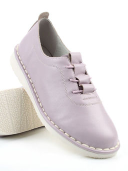 03-XKL23-039 LILAC Полуботинки женские (натуральная кожа) - Фабричный китай фото 13
