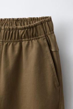 PLUSH CARGO JOGGING TROUSERS - Zara фото 3