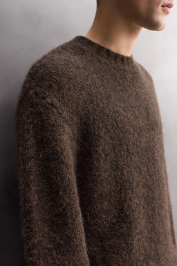 TEXTURED WOOL JUMPER - Zara фото 6