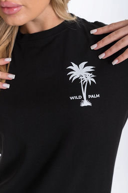 Футболка-платье М324223Пб черный - Елена фото 6