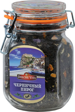 Dolche Vita. В стекле. Черничный пирог 125 гр. стекл.банка