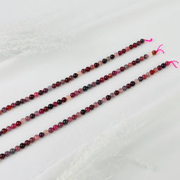 Бусины для украшений из Шпинели микс (65 бусин) 39 см