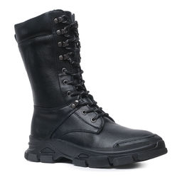 5D8841 ЖЕН Ботинки нат.кожа иск.мех ТЭП - Юничел фото 4