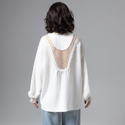 Рубашка нарядная Моя аура  люкс (белая) - Charutti фото 11