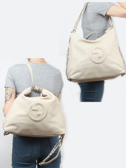 Сумка женская искусственная кожа RSR-5339, (рюкзак change) .1отд, плечевой ремень, бежевый SALE 260585 - Adelia фото 10