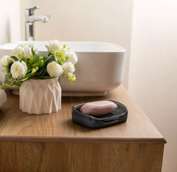 Мыльница Glam графит