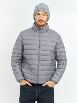 шапка мужская серая