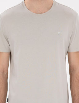 Ta_ %100 Pamuk Slim Fit Bisiklet Yaka Basic Ti__rt - Pierre cardin фото 6
