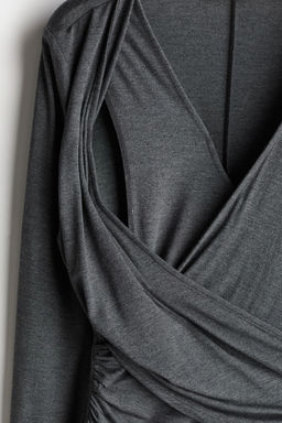 MAMA Vestido de lactancia drapeado - H&m фото 7