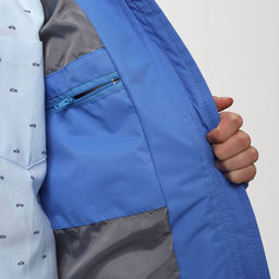 RODOS Куртка для девочки мембрана демисезон М-198 Ультрамарин