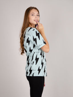 Футболка ФЖ-13 морская волна, трикотаж - Малина фото 5