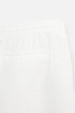 100% LINEN BERMUDA SHORTS - Zara фото 9