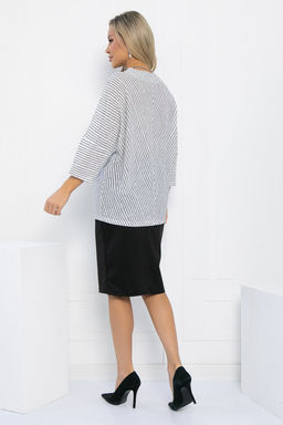 Костюм Пэрри (черно-белый) К12955-10М - Lt collection фото 2