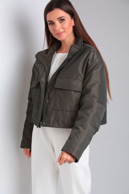 Куртка Diamant 1914-Р беж-какао фото 104