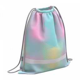 Цена за 1 шт. Мешок для обуви ErichKrause с боковым карманом 500х410мм Soft Mint