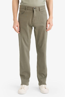 Regular Fit Chino Kanvas Pantolon - Defacto фото 3