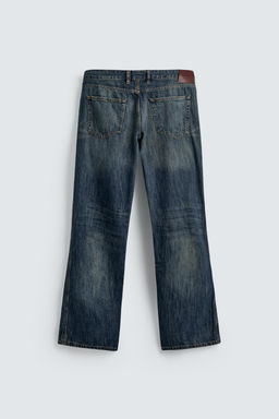 LOW-RISE FLARE FIT JEANS - Zara фото 8