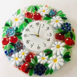 Настенные часы Дары лета - Стрекоза фото 2