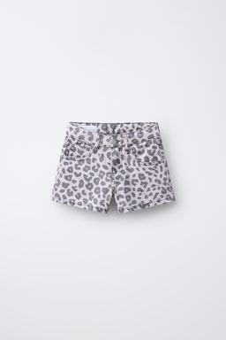 BERMUDA ANIMAL PRINT / Rosa
