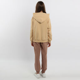 RODOS Спортивный костюм для девочки М-263 Какао/Светло-бежевый