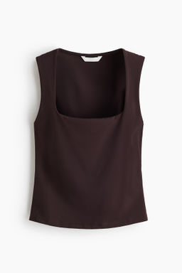 Top con escote cuadrado - H&m фото 2
