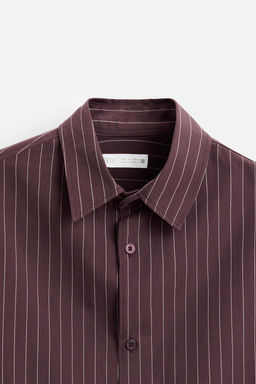 STRIPED COTTON SHIRT - Zara фото 11