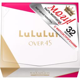 LuLuLun 32 шт Маска упругость и увлажнение зрелой кожи Over 45 Pink Camellia