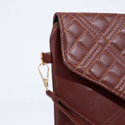 Клатч на молнии, цвет коричневый - Simaland фото 5