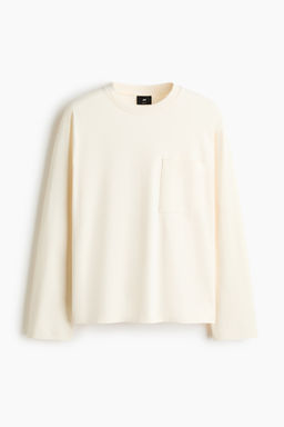 Camiseta de manga larga en punto Loose Fit - H&m фото 2