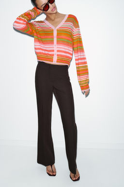 STRIPED CARDIGAN - Zara фото 9