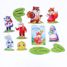 Настольный театр Колобок - Лесная мастерская фото 3