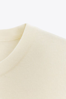 SOFT-TOUCH SHORT SLEEVE KNIT TOP - Zara фото 27